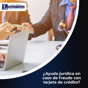 ¿Ayuda jurídica en caso de fraude con tarjeta de crédito?
