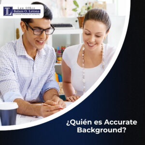 ¿Quién es Accurate Background?