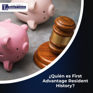 ¿Quién es First Advantage Resident History?